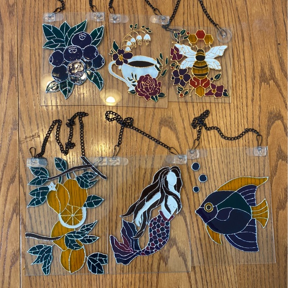 Hand-Painted Sun Catcher - Picture 2 of 2